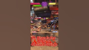 M  Bison Is the KING of Pressure Strings #streetfighter6 #streetfighter