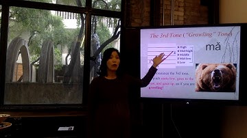 Demo in teaching the first Chinese language class