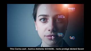 CACHE-CASH texte déclaré et protégé à la SACEM - Autrice Adélaïde SCHADEL
