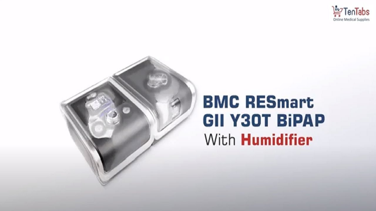 Unboxing and Installation of BMC RESmart GII Y30T BiPAP with Humidifier ...