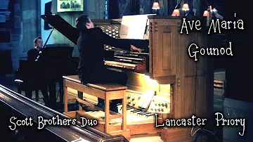 AVE MARIA (MEDITATION) - GOUNOD - SCOTT BROTHERS DUO ( PIANO & ORGAN)