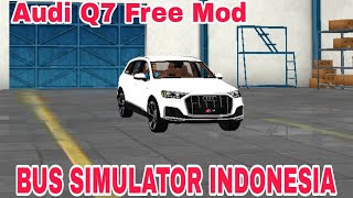 Audi Q7 Free Mod🙂 || Bussid || @VANSH_GAMING_ZONE @SidhuMooseWala#viral #video