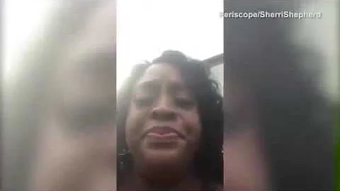 Sherri Shepherd Periscope from Ricky Harris funera...