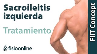 Tratamiento de la sacroileitis o dolor sacroilíaco izquierdo