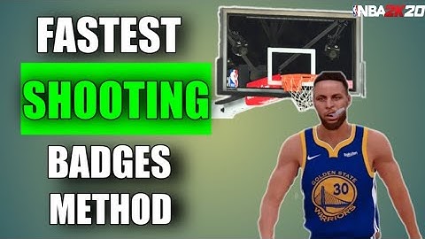 BEST SHOOTING BADGE METHOD IN NBA 2K20!!! UNLOCK ALL BADGES IN ONE DAY!!! 😱😱😱