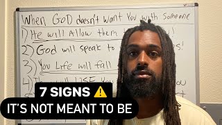 7 Signs GOD Doesn’t Want You With Someone, This WILL Happen