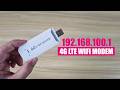 192 168 100 1 How To Configure 4G LTE USB Wi Fi Modem 192 168 100 1 How To Configure 4G LTE USB Wi Fi Modem