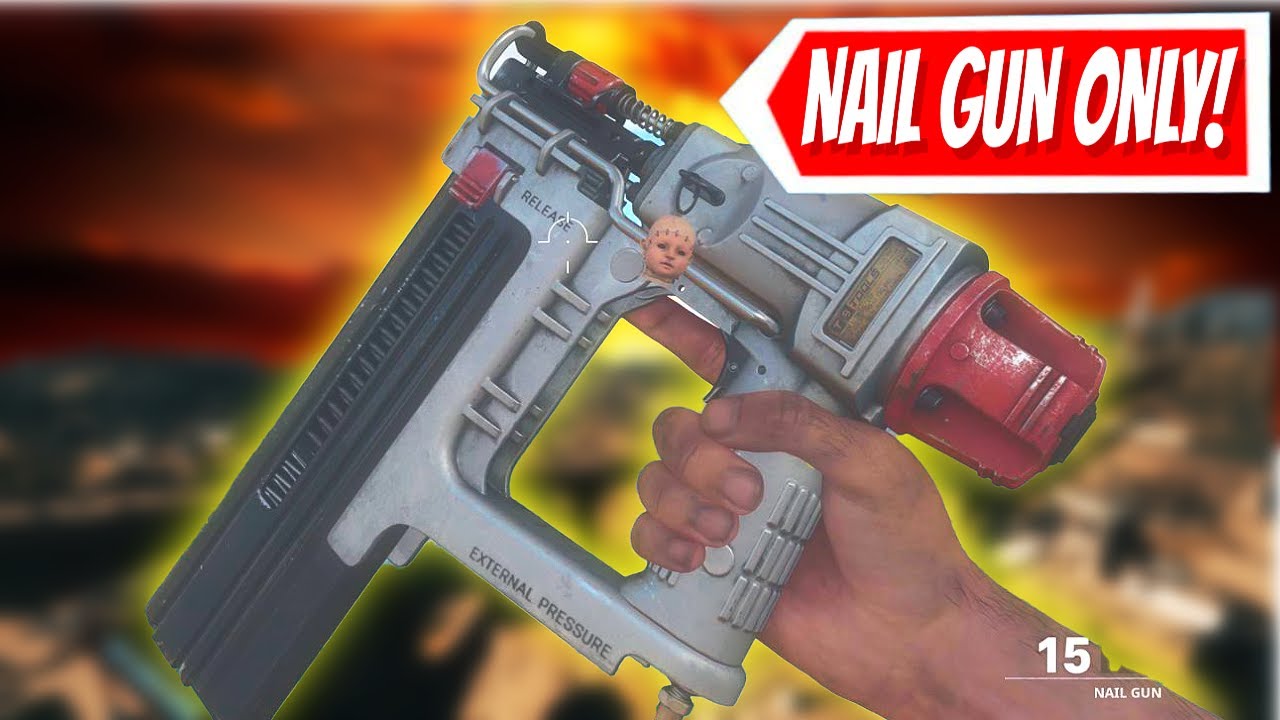 🔴 COD Warzone So apparently the NAIL GUN is INSANE in Warzone Season 4