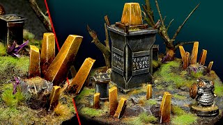 The Dwarven Waystone: Making a HIGH-FANTASY Diorama from Junk