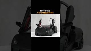 BLACK LAMBORGHINI Restoration🔥#youtubeshorts #trending #viralshorts #cars #restoration #lamborghini