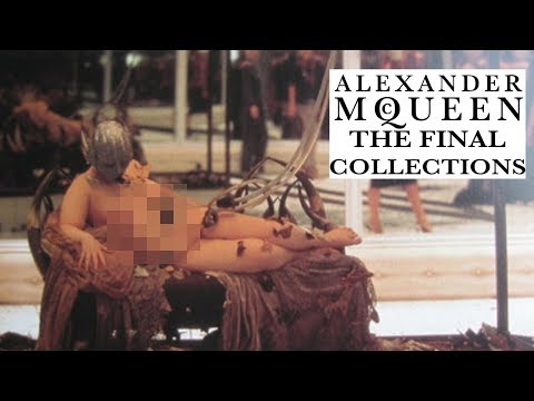 Vídeo: Renda cravejada da nova coleção Alexander McQueen