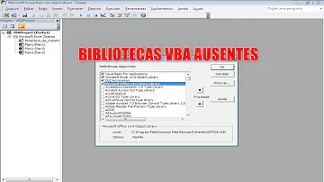 Como habilitar o Visual Basic?