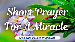 Lord, You are the ultimate healer, and I know that you can do all things. #shortprayer