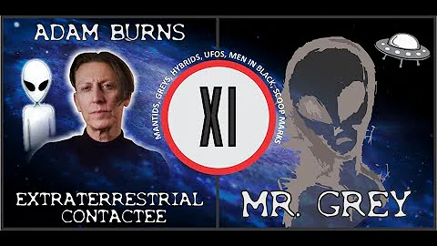 Adam Burns: E.T. Contactee - Mantids, Greys, Hybri...