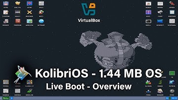 KolibriOS : The 1.44 MB Operating System
