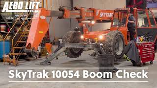 SkyTrak Boom Inspection
