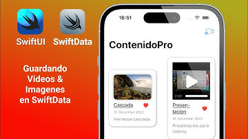 SwiftUI & SwiftData: Guardando Videos + Imágenes en SwiftData utilizando  [ .camera + .photoLibrary]