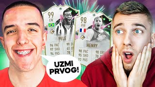 IDZO MI JE SLOŽIO NAJBOLJI DRAFT DO SADA ! *99 pele i 98 henry* FIFA 23