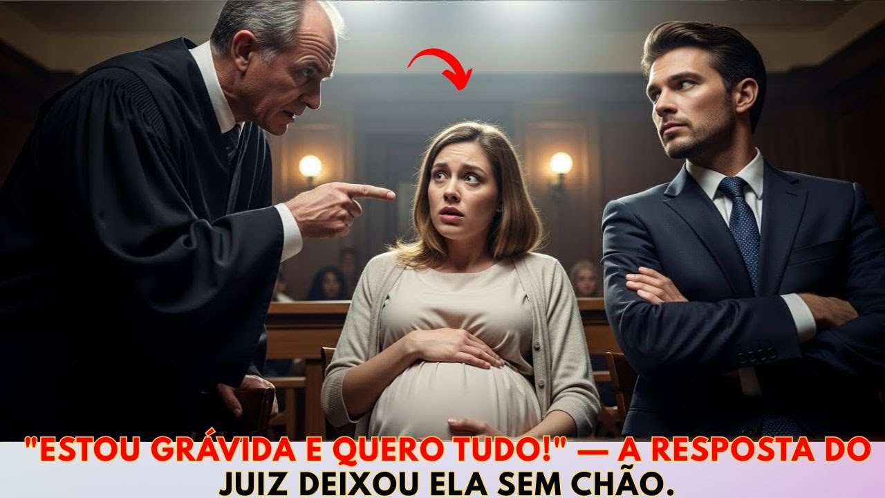 Ela Entrou Grávida no Tribunal pra Me Quebrar... 1 Pergunta do Juiz e Tudo Desabou