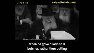 Lubavitcher Rebbe: "Business Dealings Before Prayers?!" RebbeDaily #2657