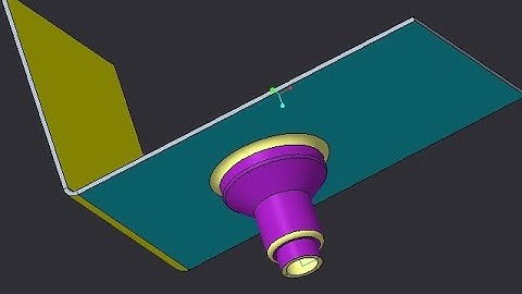 Punch form option in Creo parametric sheet metal modeling