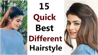 15 Quick Hairstyle - Different types of hairstyle | hairstyle 2024 | hairstyles