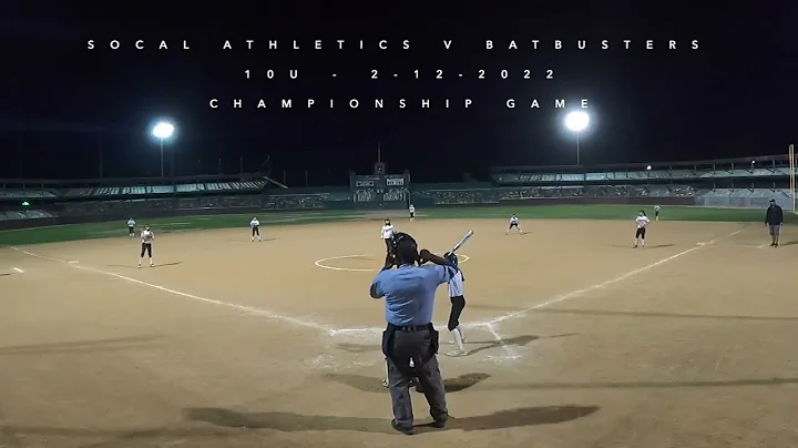 So Cal Athletics (Kim/Romero) vs. Batbusters (ET) ...