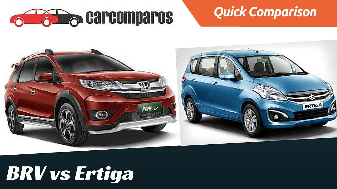 Honda BRV vs Ertiga Comparison Review - Part 2 - YouTube
