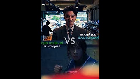 Player 120 vs Salesman [Squid Game]