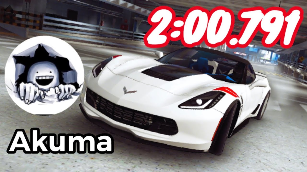 Asphalt 9 Corvette Gs Downtown Rise 2laps 2 00 791 By Akuma Youtube