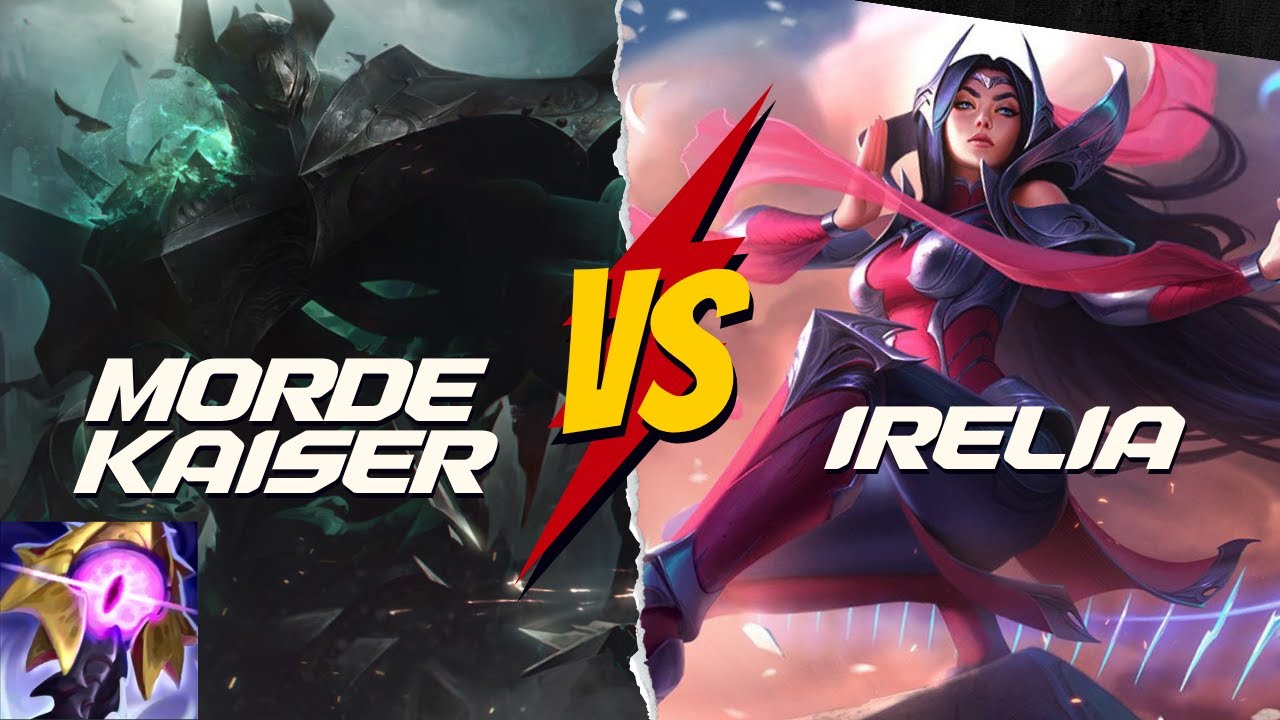 【TOP】KRmasterモルデカイザーvsイレリア　 ～　対面の女3レベル差つけてるのになんでこんなに強いの？【League of Legends】