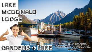 Lake McDonald Lodge | Back of Hotel | Hotel Grounds | Glacier National Park | #glaciernationalpark