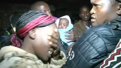 Building Collapse Rescue Efforts Continue in Kenya