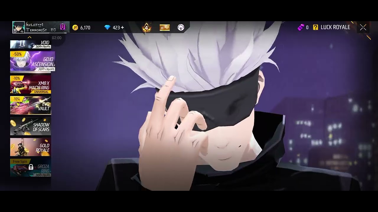 New gojo event video by claiming the rally event main products