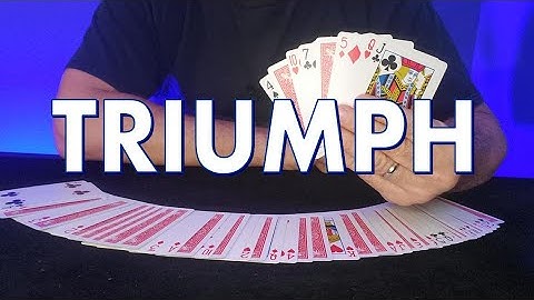 Magic Trick Tutorial: Triumph Card Trick - EASY!