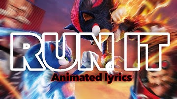RUN IT! (Animated lyrics) / Main theme of Sonic the hedgehog 3