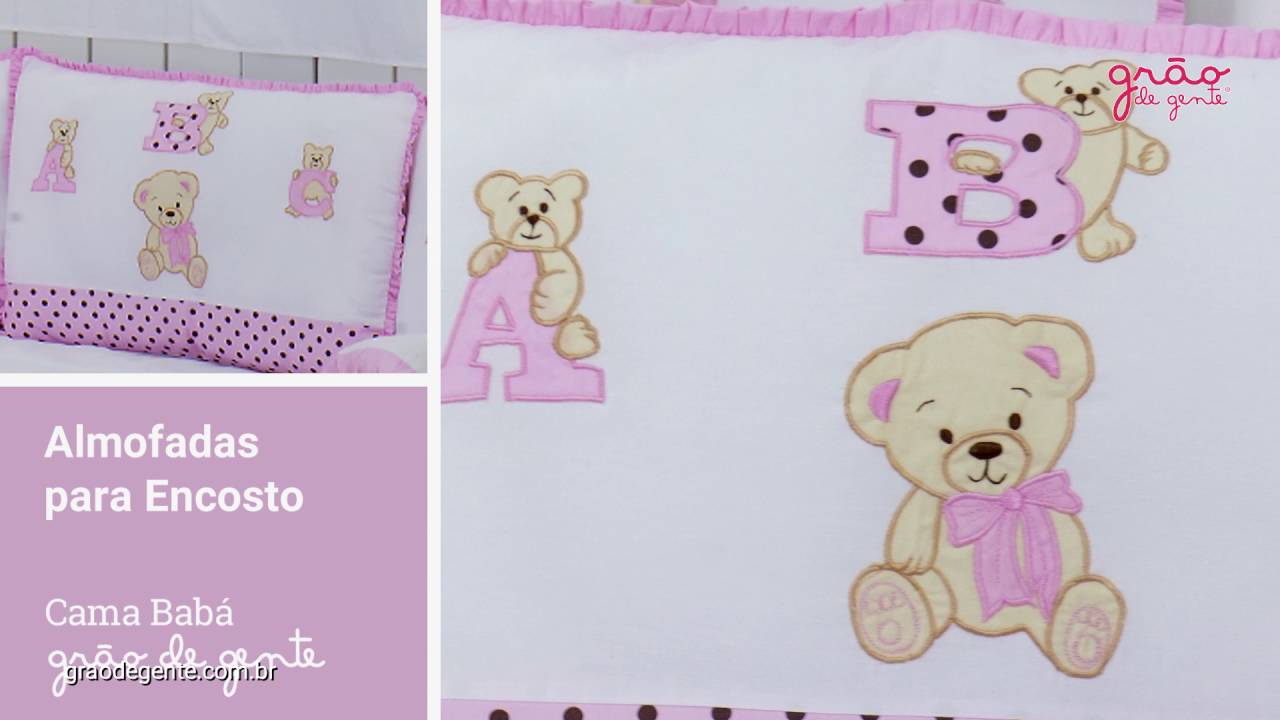 Kit Cama Babá ABC da Ursinha | Ref: 62440 gravidez medicina