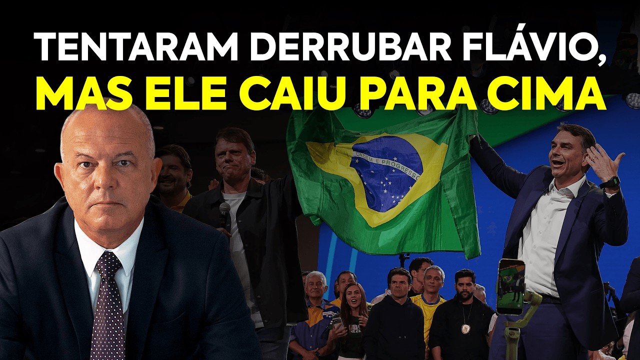 Tentaram DERRUBAR FLÁVIO BOLSONARO, mas ele CAIU PRA CIMA