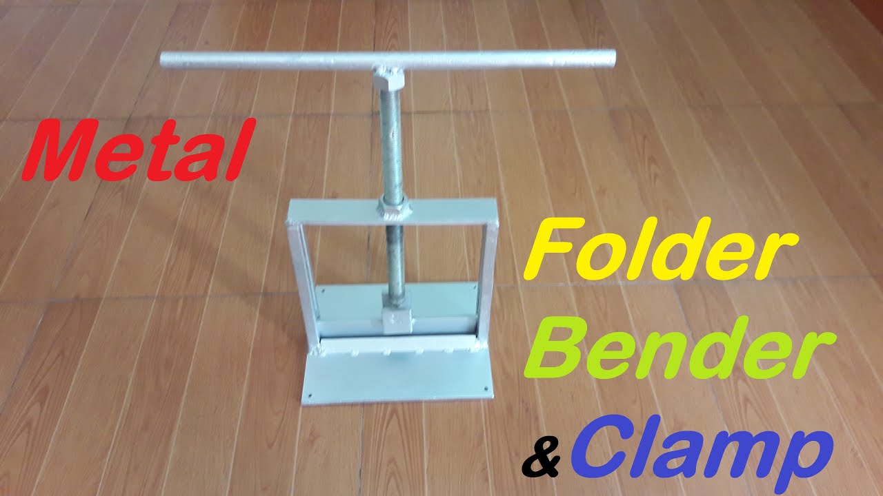 Amazing Homemade a Bench Metal Folder/Brake! DIY tool