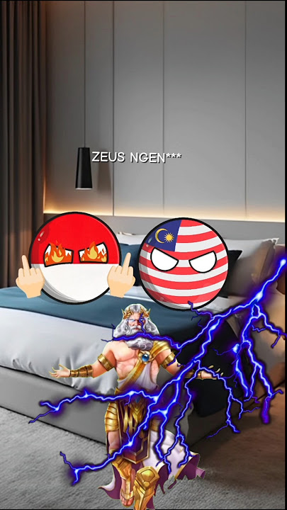 Petir baik Zeus ngen**🗿🤣 #shorts #countryballs