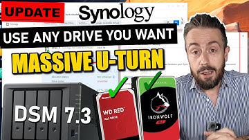 SYNOLOGY REVERSE THE HARD DRIVE POLICY - WE WIN?