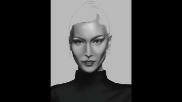 Procreate Timelapse #digitalart #portrait #procreate #drawing #shortart #artprogress #timelapse