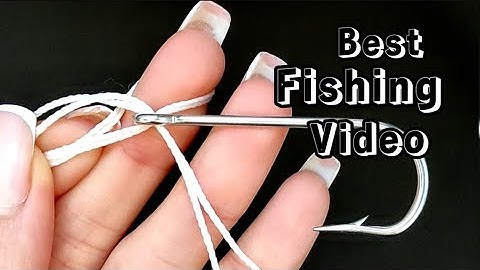 Easiest Way To Make A Loop Knot & Control The Size Of The Loop - Best Knot For Fishing