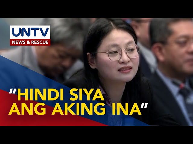 Kampo ni Mayor Alice Guo, itinanggi na isang Chinese national ang tunay niyang ina class=