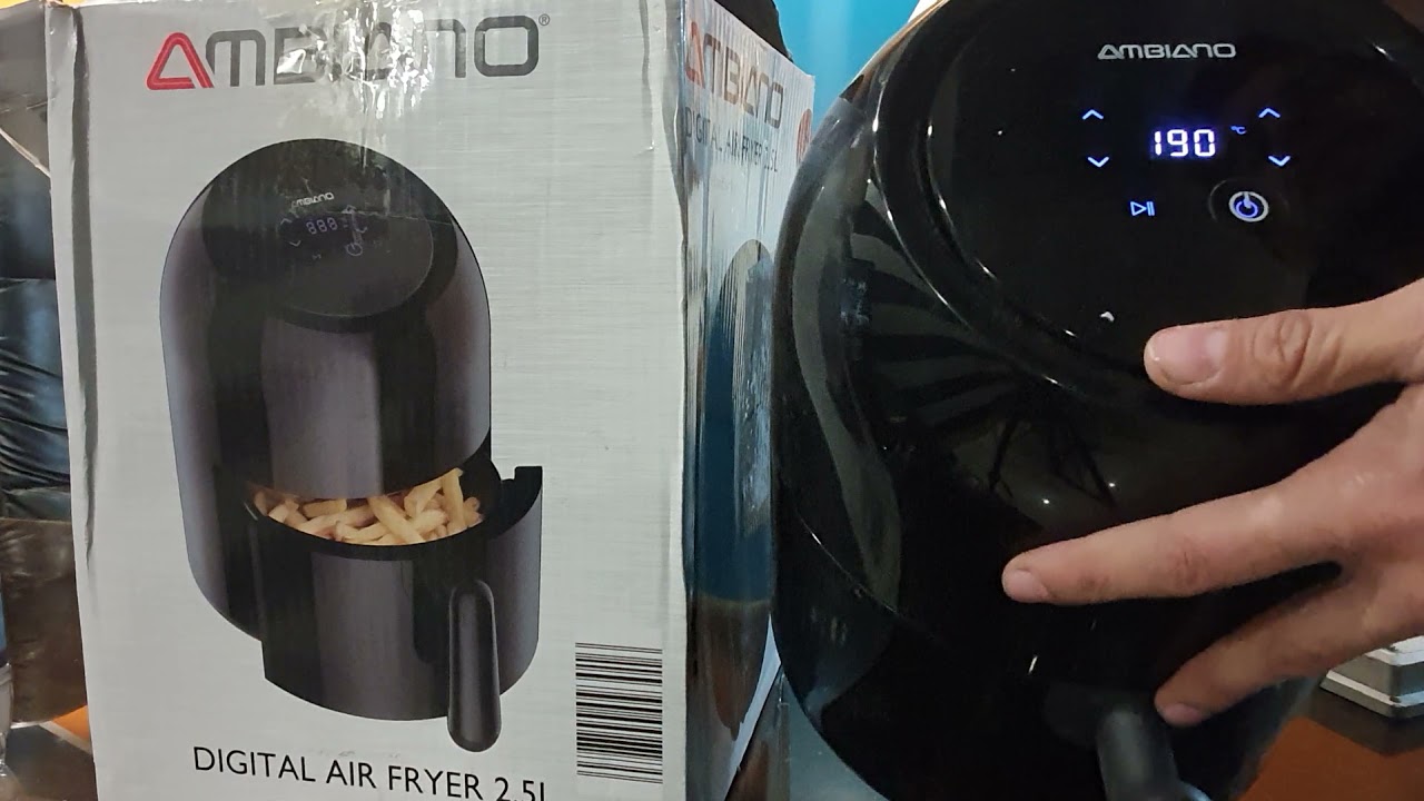 Ambiano 2.5L digital Air Fryer Review and price by FE 