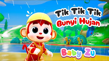 Tik Tik Bunyi Hujan ♪  Lagu anak Indonesia populer♪  BabyZu