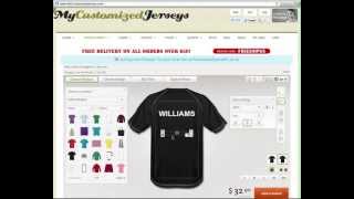 Custom Jerseys - Make Your Own Custom Jerseys Online! screenshot 2