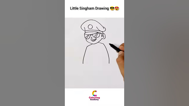 Little singham drawing #Shorts