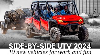 Newest Side-by-Sides of 2024: Utility and Offroad Fun in a Single Package