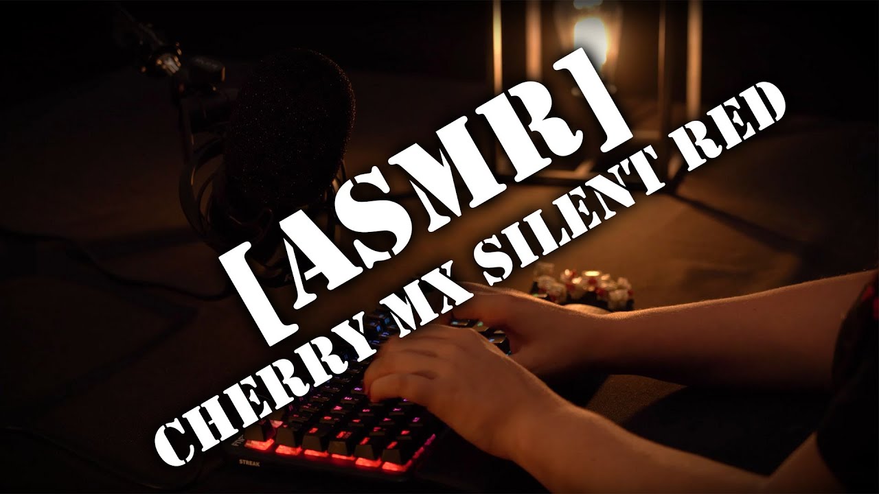 [KEYBOARD ASMR] Fnatic miniSTREAK with CHERRY MX SILENT RED | Typing ...